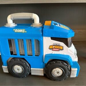 Mr. Banks atm piggy bank by real workin buddies